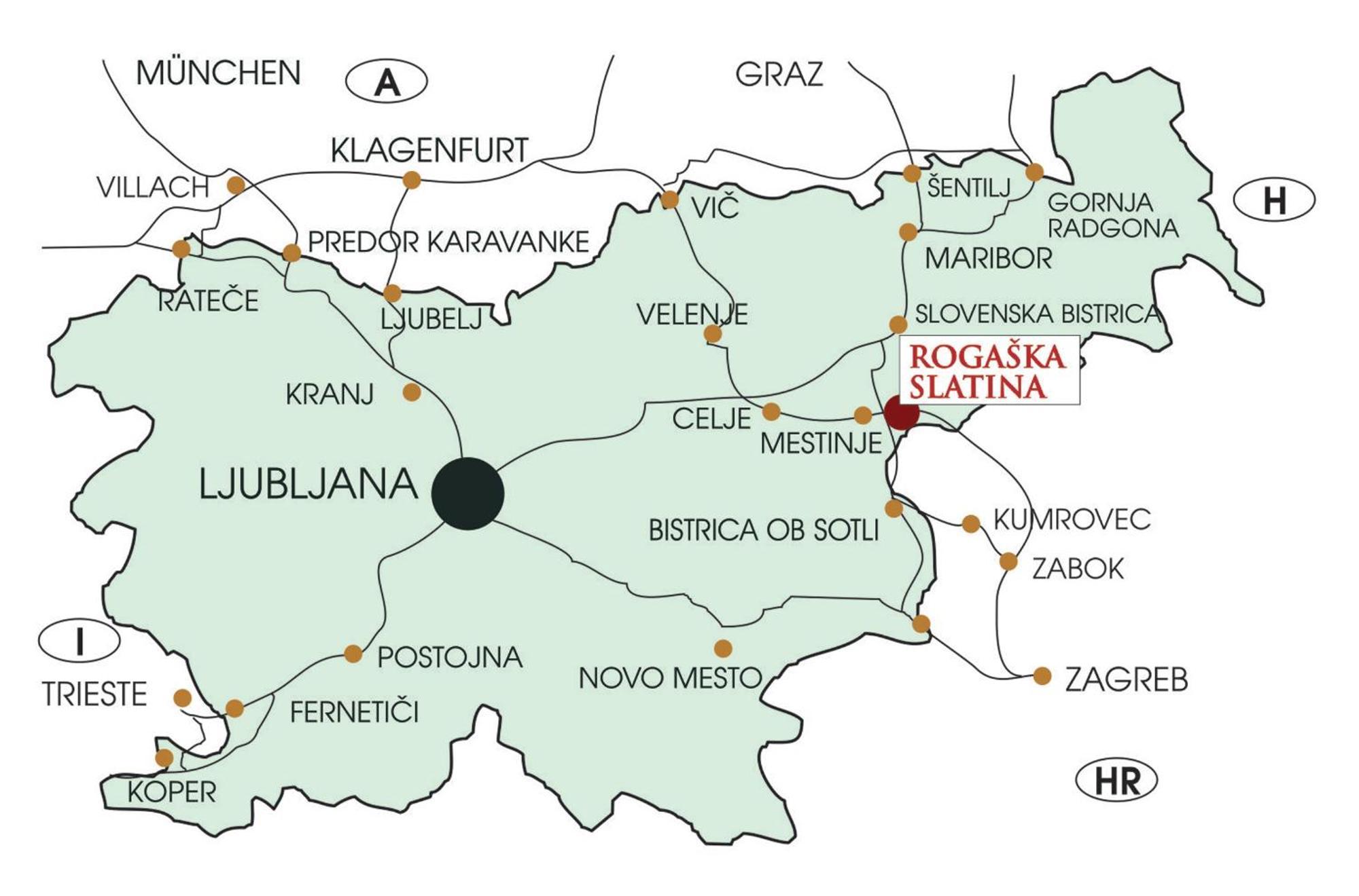 B&B Villa Angelina Rogaška Slatina Zewnętrze zdjęcie